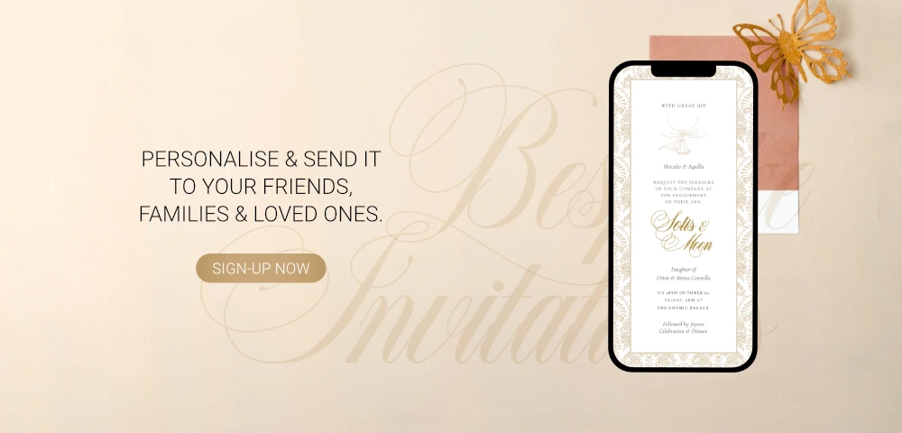 Personalise and send it to your friends, families and loved ones